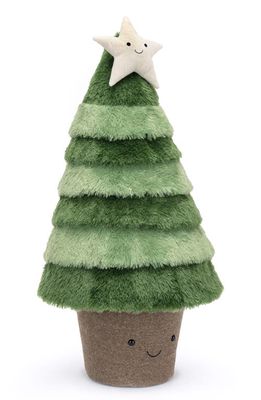 Jellycat Amuseable Nordic Spruce Christmas Tree Plush Toy in Green