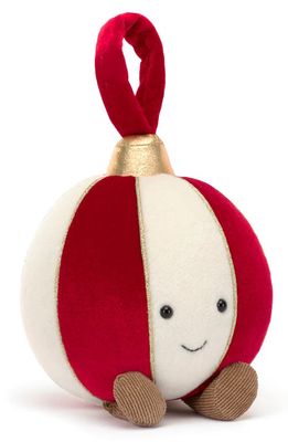 Jellycat Amuseable Ornament Plush Toy in Red