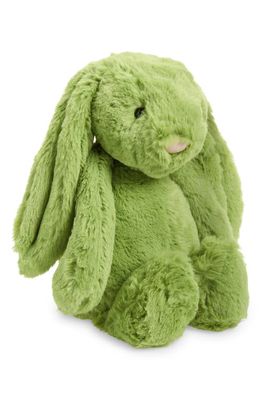 Jellycat Bashful Bunny Stuffed Animal in Green
