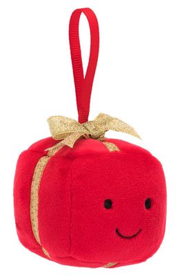Jellycat Festive Folly Present Plush Toy in Red