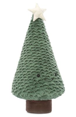 Jellycat Large Amuseable Blue Spruce Christmas Tree Plush Toy in Green