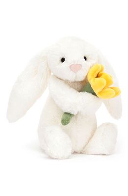 Jellycat Little Bashful Daffodil Bunny in White