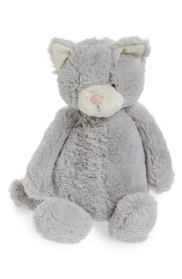 Jellycat 'Medium Bashful Kitty' Stuffed Animal in Grey/White