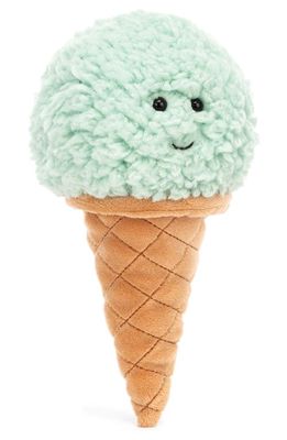 Jellycat Mint Ice Cream Plush Toy in Green