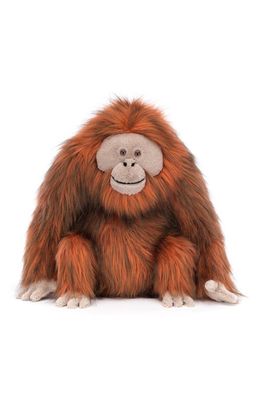 Jellycat Oswald Orangutan Stuffed Animal in Multi