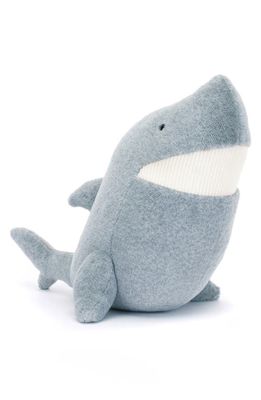 Jellycat Silvie Shark Stuffed Animal in Grey