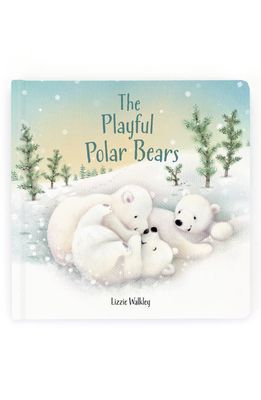 Jellycat 'The Playful Polar Bears' Board Book in Multi