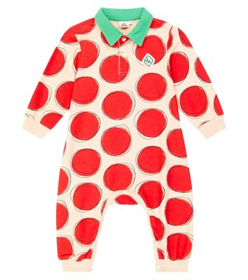 Jellymallow Baby printed cotton jersey onesie