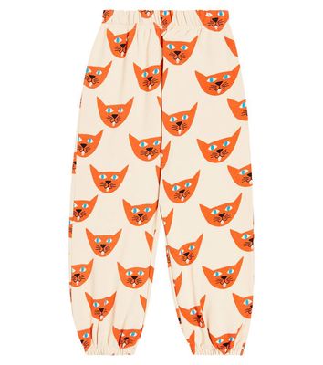 Jellymallow Cat cotton jersey sweatpants