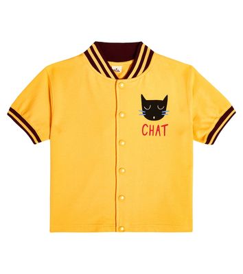 Jellymallow Chat cotton bowling shirt