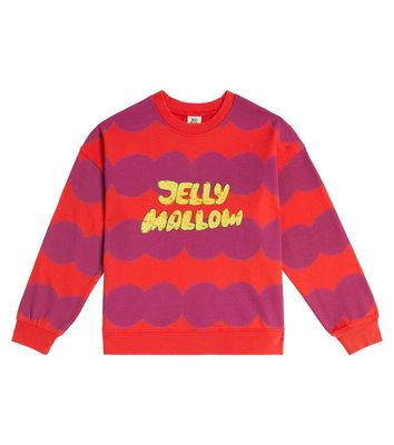 Jellymallow Dot cotton jersey sweatshirt