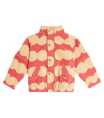 Jellymallow Dot printed cotton jacket