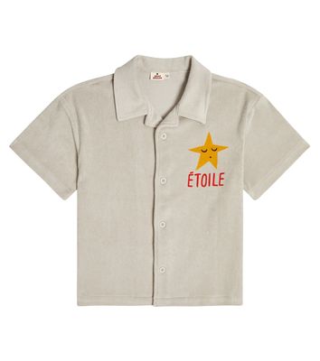 Jellymallow Etoile printed cotton polo shirt