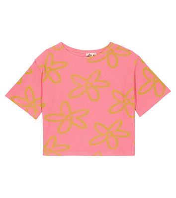 Jellymallow Floral cotton T-shirt
