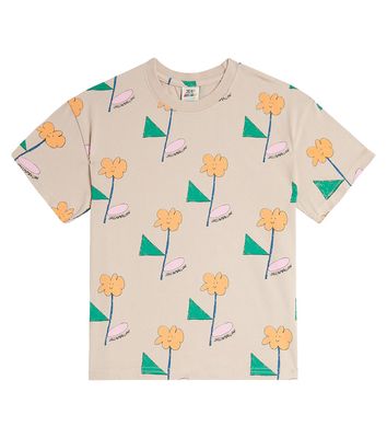 Jellymallow Flower cotton jersey T-shirt