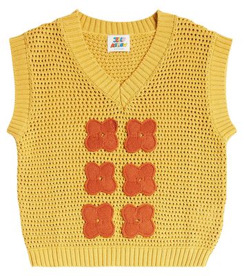 Jellymallow Fruit intarsia cotton vest