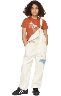 Jellymallow Kids Off-White Vacances Overalls