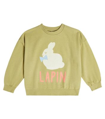 Jellymallow Lapin printed cotton sweatshirt