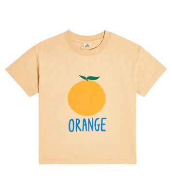 Jellymallow Orange cotton T-shirt