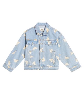 Jellymallow Paper Airplane denim jacket