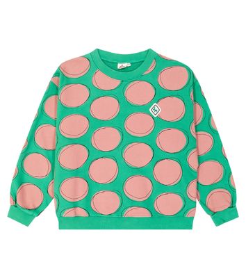 Jellymallow Pink Dot cotton jersey sweatshirt