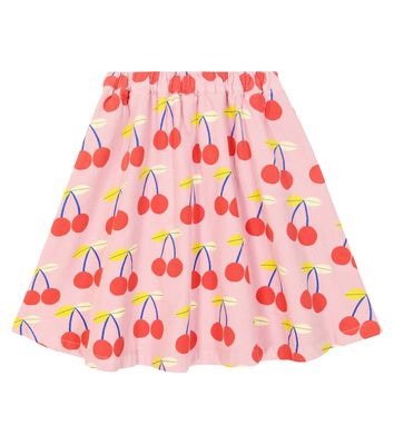Jellymallow Printed corduroy skirt