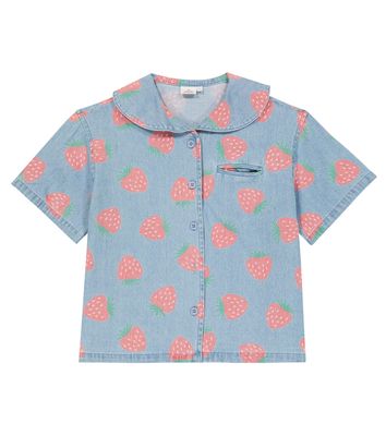 Jellymallow Printed denim shirt