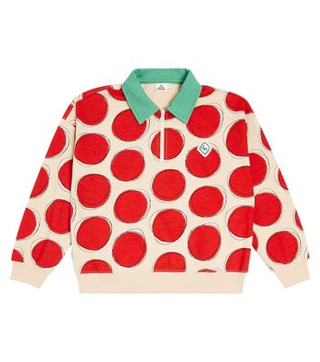 Jellymallow Red Dot cotton polo shirt