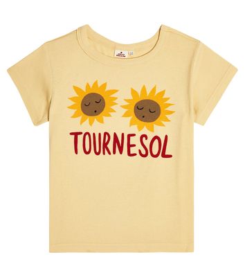Jellymallow Tournesol printed cotton T-shirt