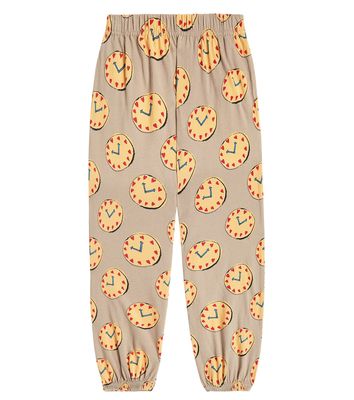 Jellymallow Watch printed cotton sweatpants