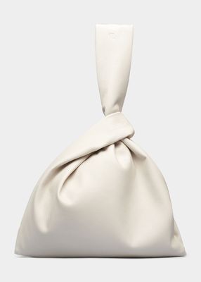 Jen Faux-Leather Top-Handle Bag