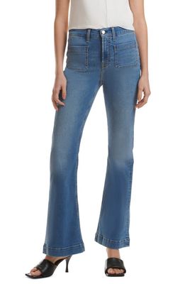 JEN7 by 7 For All Mankind Pocket Flare Jeans in 70S Blue