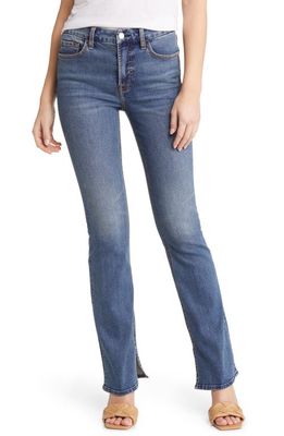 JEN7 by 7 For All Mankind Side Slit Slim Bootcut Jeans in Clover