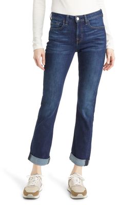 JEN7 by 7 For All Mankind Slim Boyfriend Jeans in Pretty Dark Vt