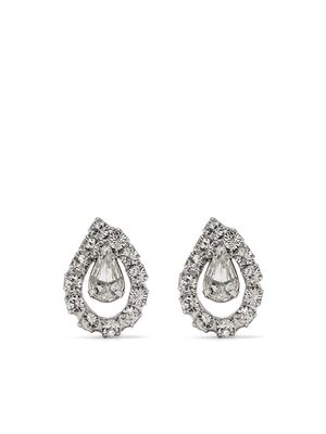 Jennifer Behr Ame crystal-embellished earring - Silver