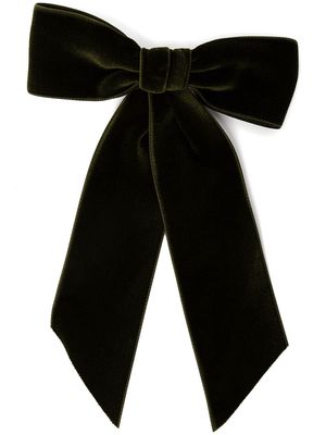 Jennifer Behr bow-detail hair clip - Green
