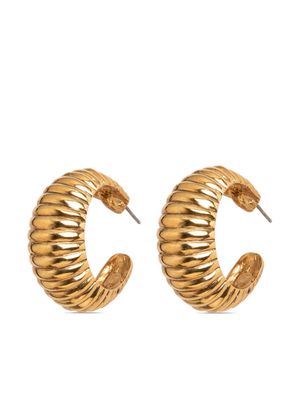 Jennifer Behr Brexton hoop earrings - Gold