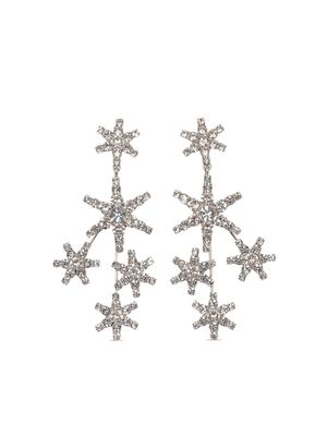 Jennifer Behr Chiron crystal-embellished earrings - Silver