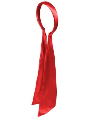 Jennifer Behr Dayanna scarf headband - Red