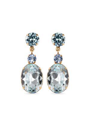 Jennifer Behr Justine drop earrings - Blue