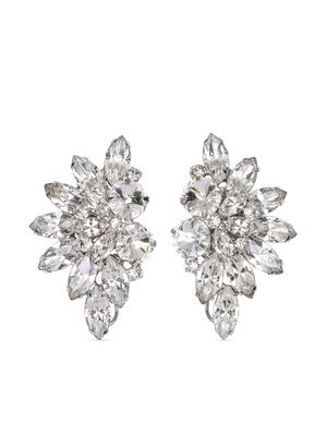 Jennifer Behr Landry crystal-embellished earrings - Silver