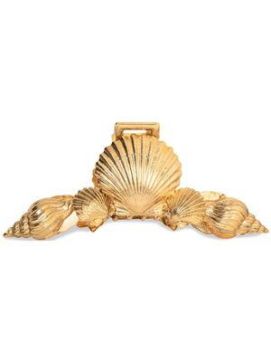 Jennifer Behr Oceane shell-design claw clip - Gold