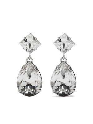 Jennifer Behr Ramonda crystal-drop earring - Silver