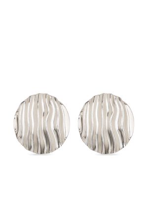 Jennifer Behr Rio round earrings - Silver