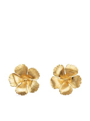 Jennifer Behr Rowena floral-stud earrings - Gold