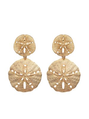 Jennifer Behr Tarni drop-design earrings - Gold