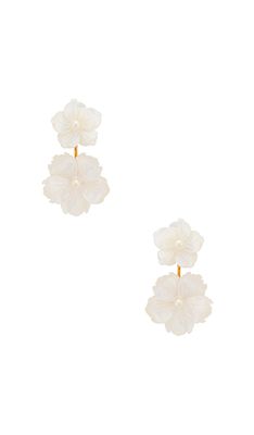 Jennifer Behr Tibby Earrings in White