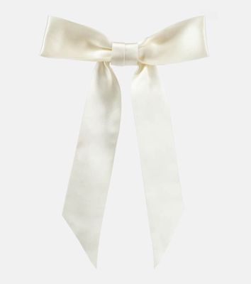 Jennifer Behr Virginia silk satin bow barrette