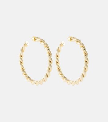 Jennifer Fisher 14kt gold-plated hoop earrings