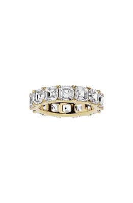 JENNIFER FISHER Asscher Cut Lab Created Diamond Eternity Ring in 18K Yellow Gold